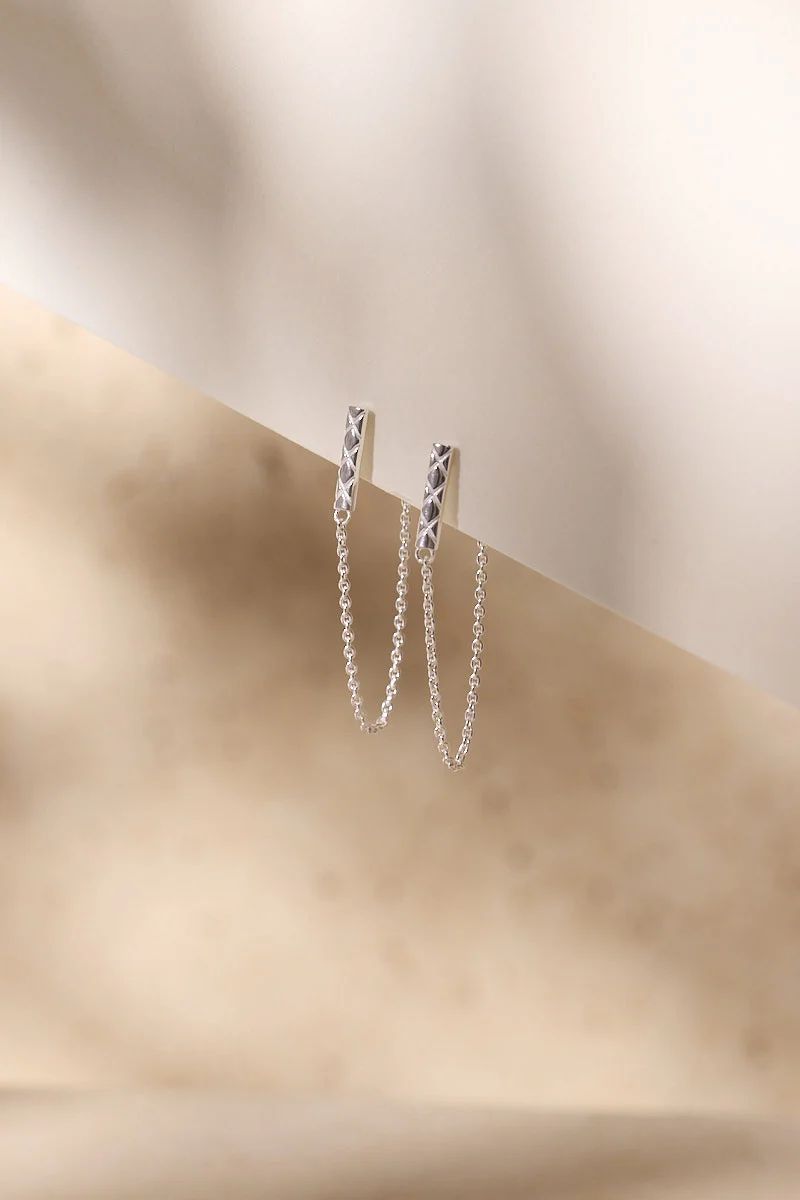 Amsterdam Metropolis Oorbellen Zilver