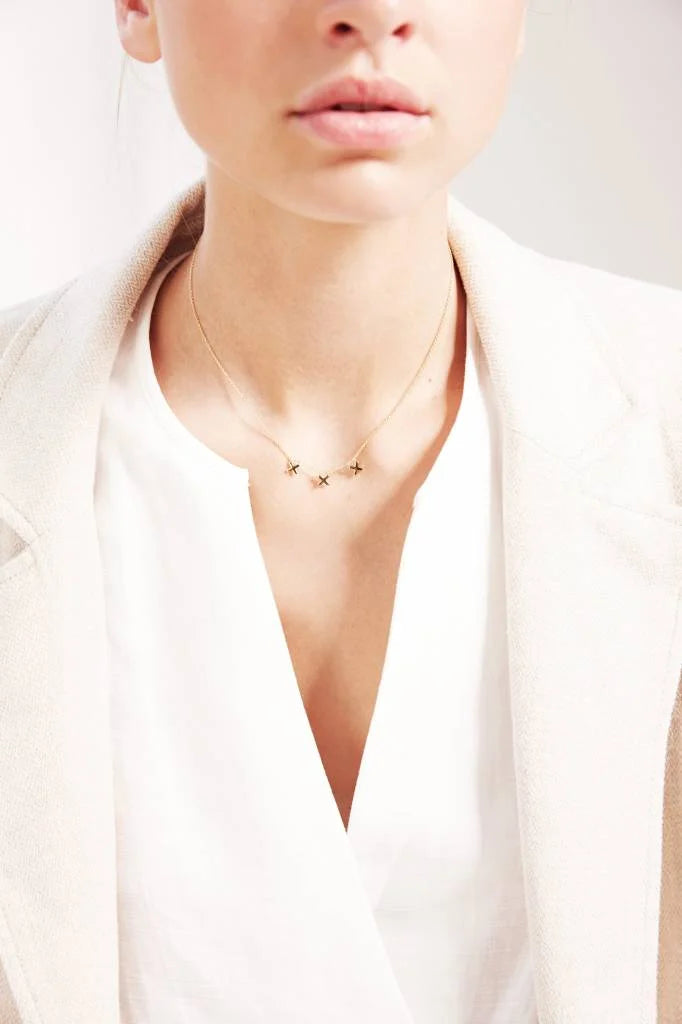 Amsterdam Metropolis Halsketting Verguld