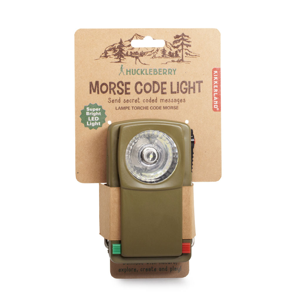 Huckleberry Morsecode-Lampe