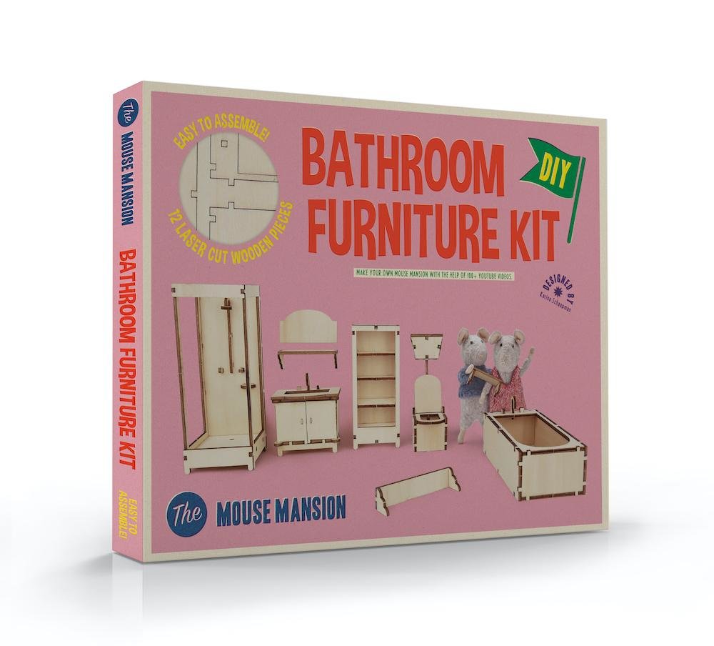 The Toy Mouse Mansion Bathroom Furniture Set