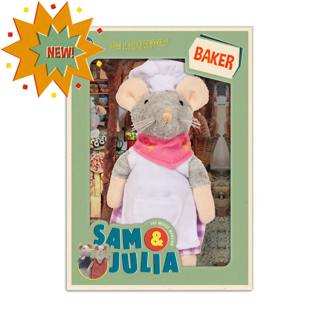 The Mouse Mansion Stuffed Toy Baker