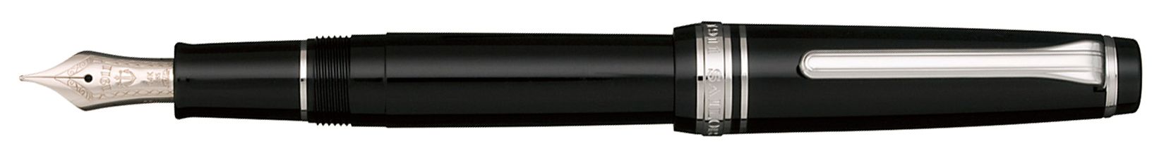 Sailor Fountain Pen PG Slim Black Lacquered