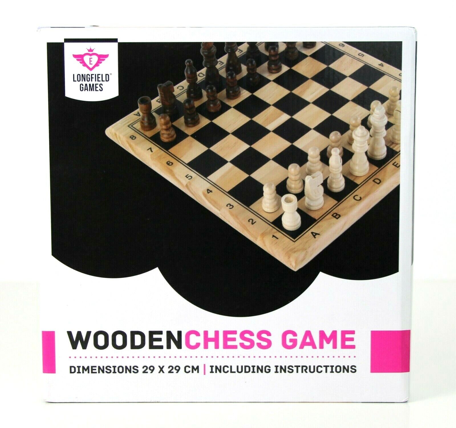 Wooden Chess Game Medium