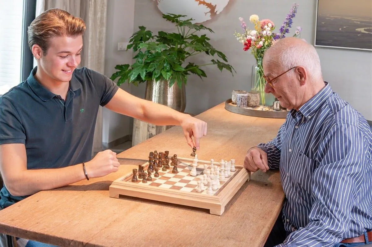 Wooden Chess Game Large