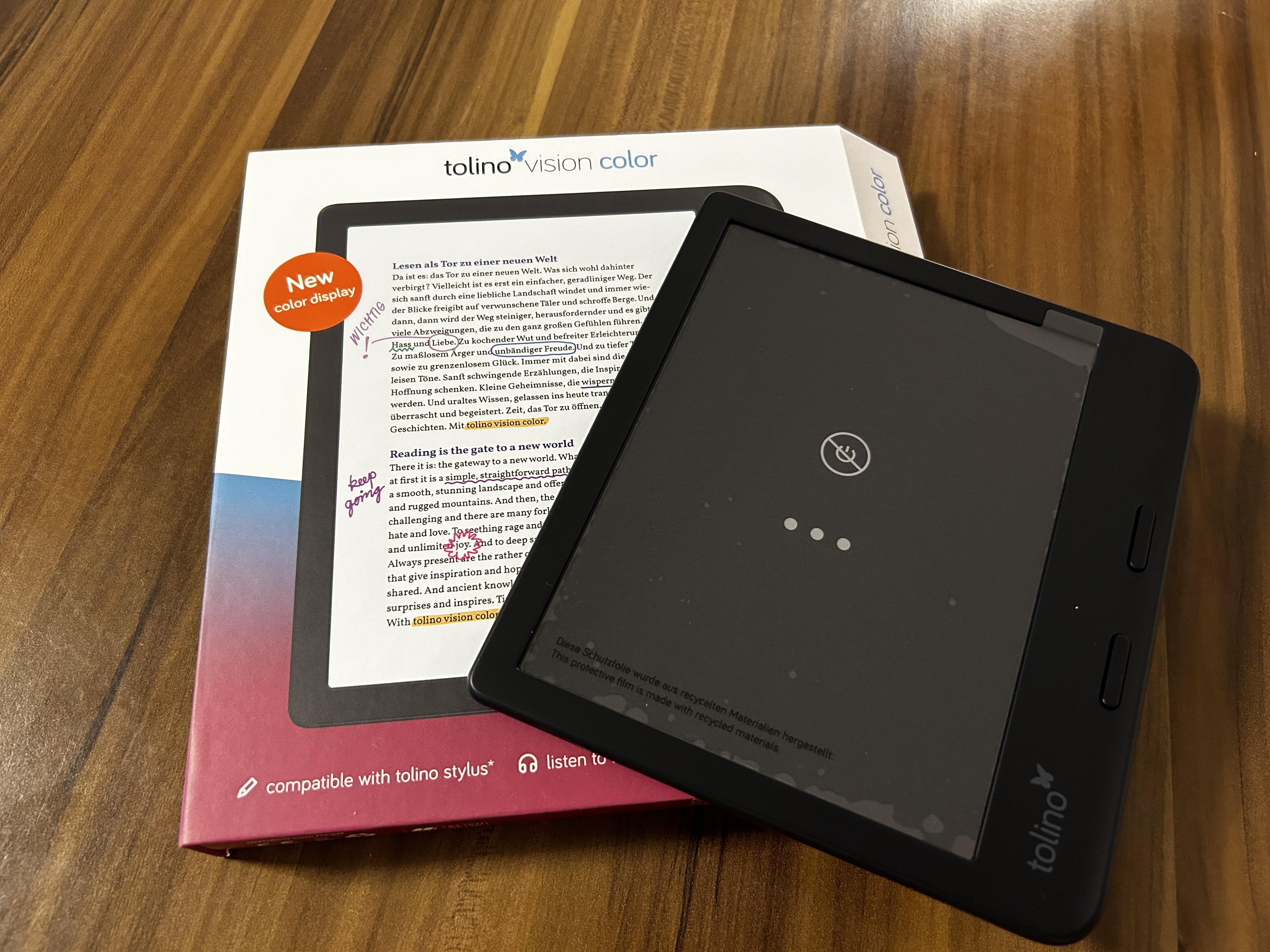 E-reader Tolino Vision Color