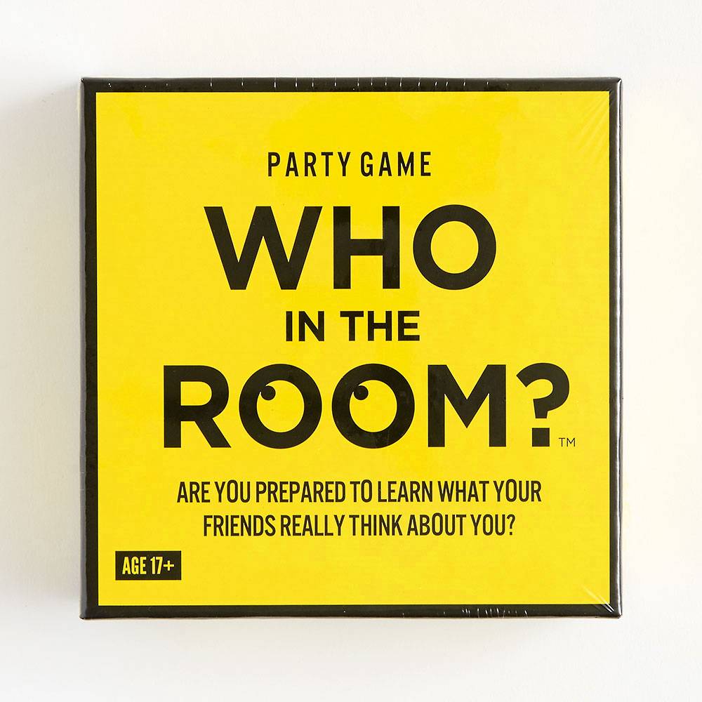 Who in the Room Game Engelse editie