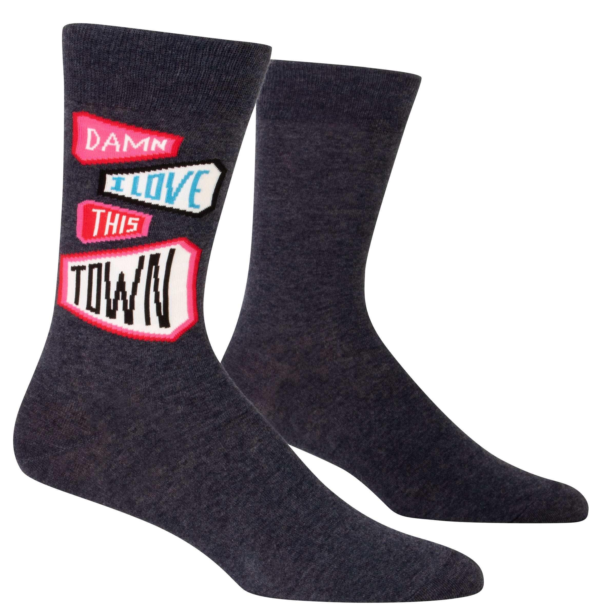 Socks Men: Damn I Love This Town