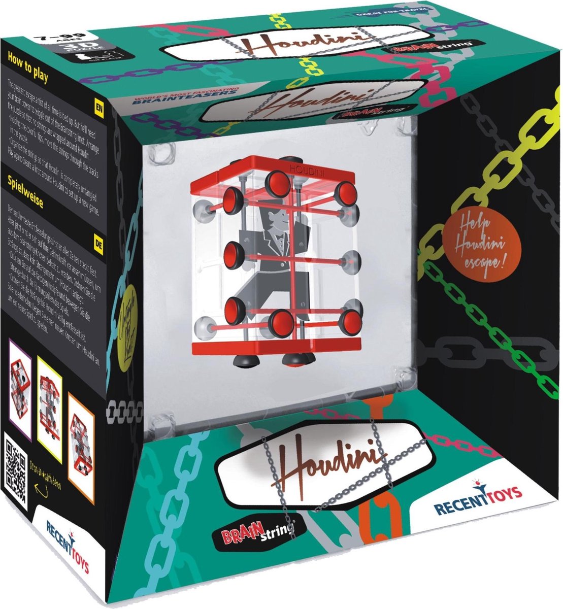 RecentToys Brainteaser Brainstring Houdini