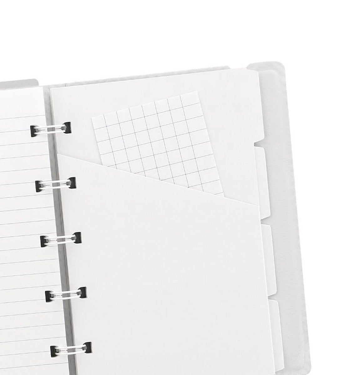 Filofax Refillable Colored Pattern Notebook A5 Lined
