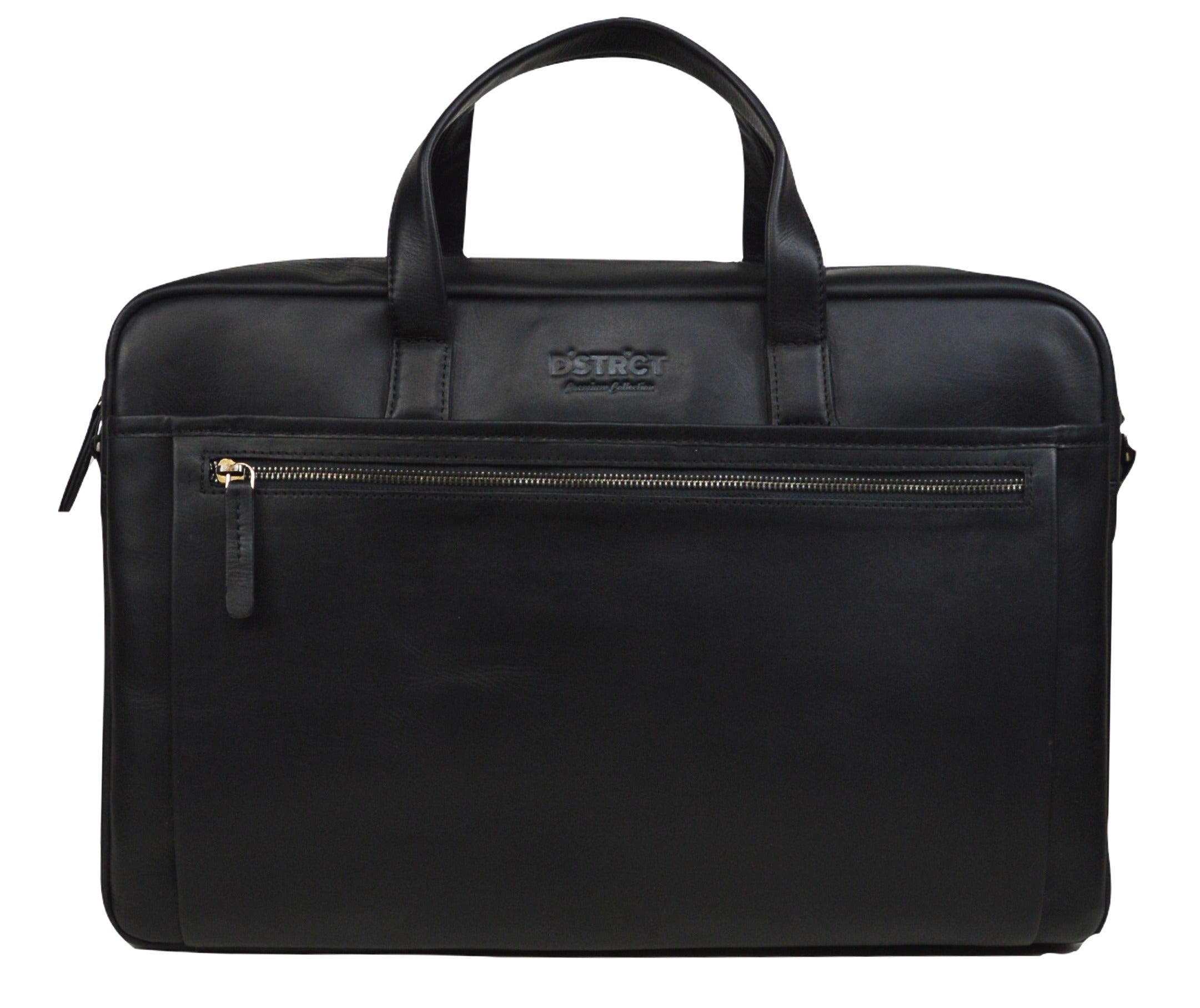 DSTRCT Laptop Leather Bag 17''