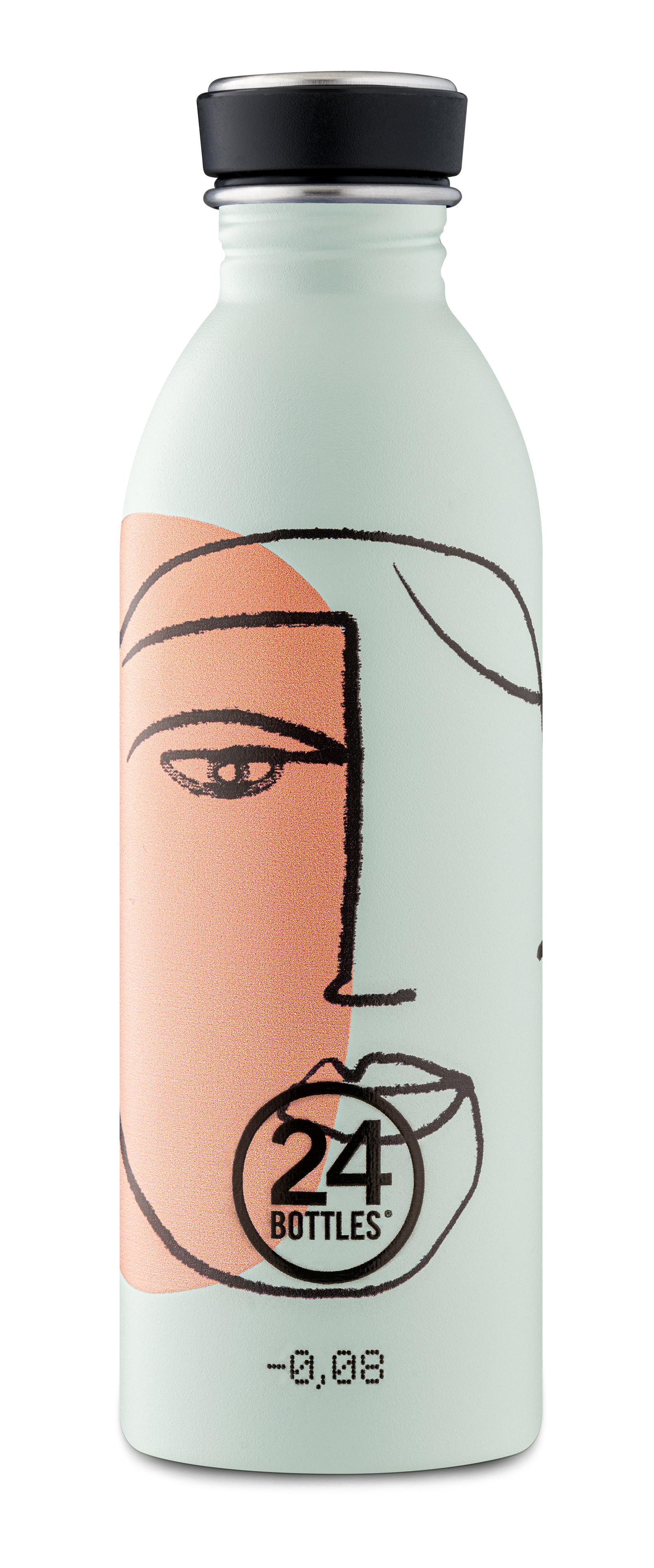 24 Bottles Urban Flasche 500ml Blue Calypso