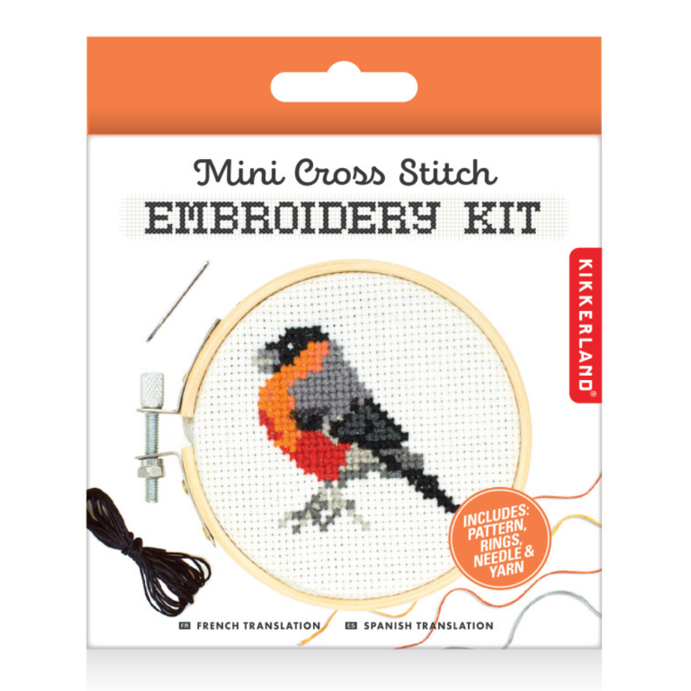 Mini Cross Stitch Borduurpakket - Vogel