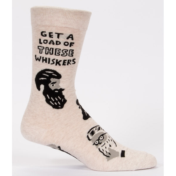 Socks Men: Get a load of these whiskers