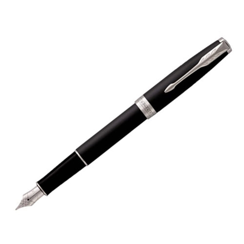 Parker Sonnet Black Matte Fountain Pen CT