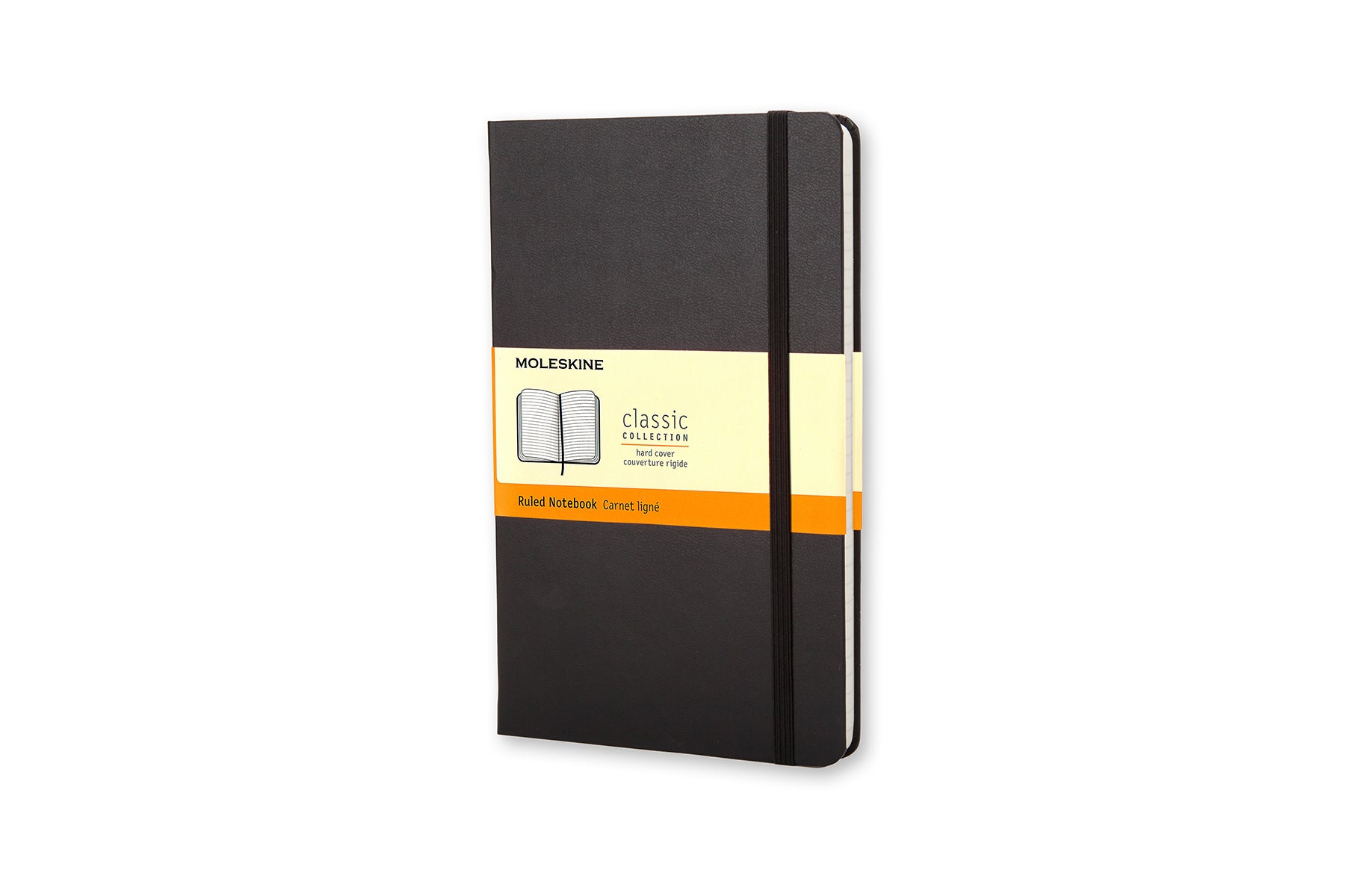 Moleskine notebook hardcover large lined