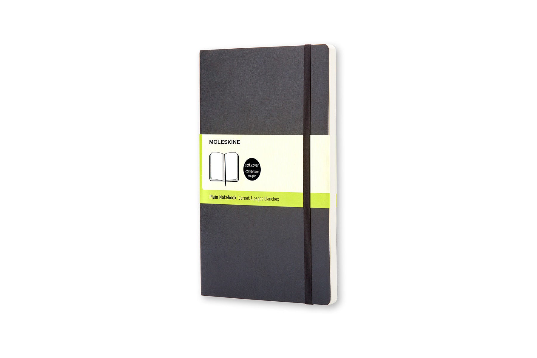 Moleskine notebook softcover pocket plain black