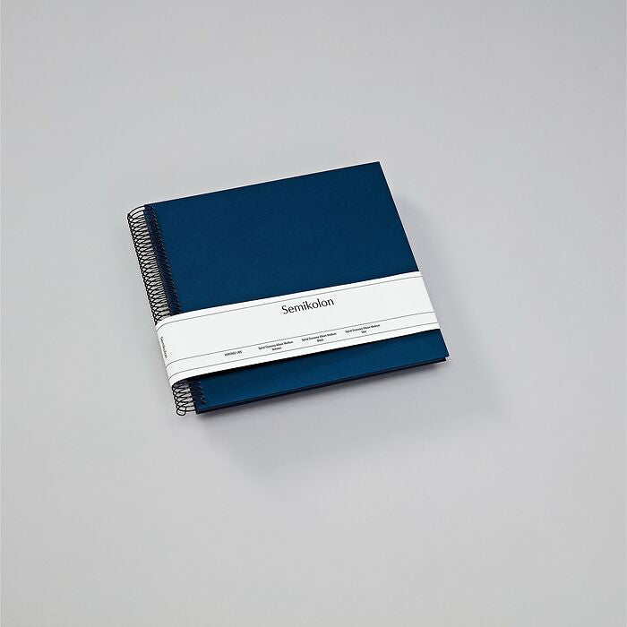 Semikolon Fotoalbum Spiraal Economy Zwart Medium