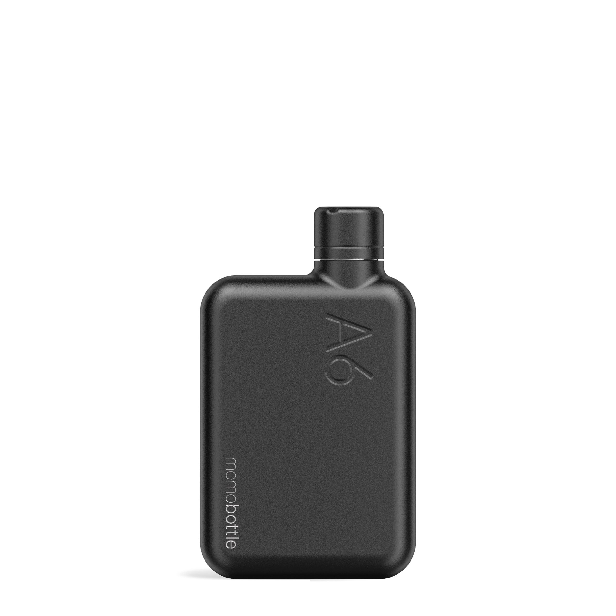 Memobottle Steel Black A6