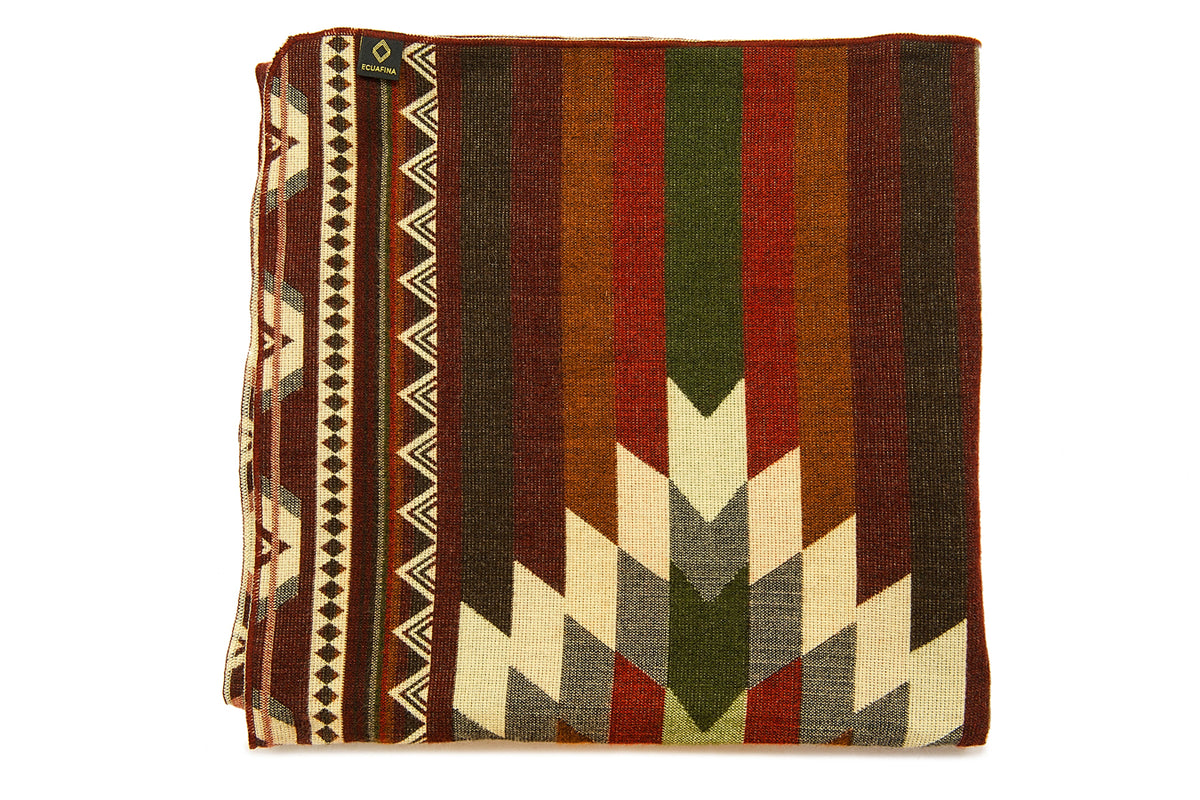 Alpaca Native Deken Antisana Groen