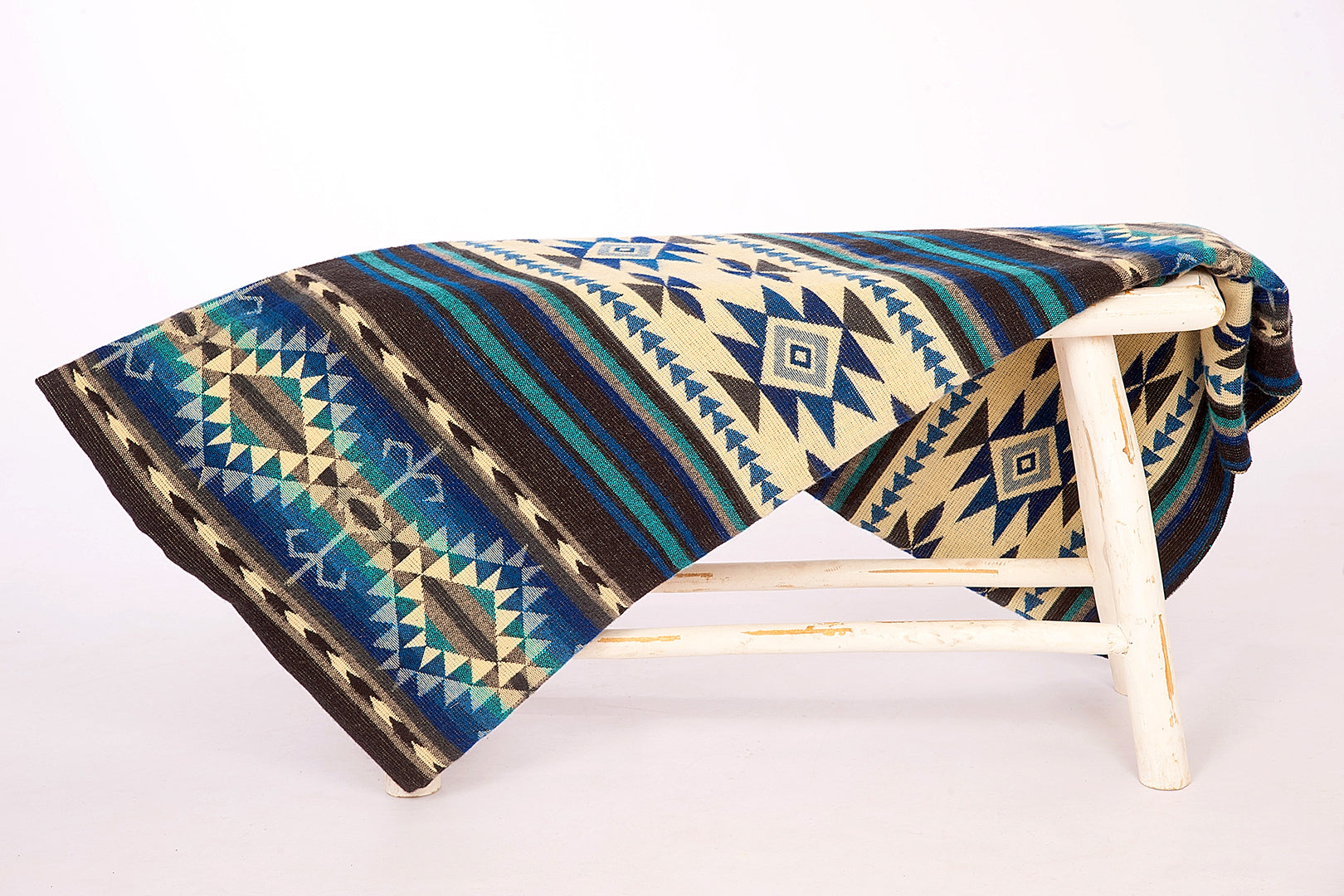 Alpaca Native Deken Cotopaxi Blauw