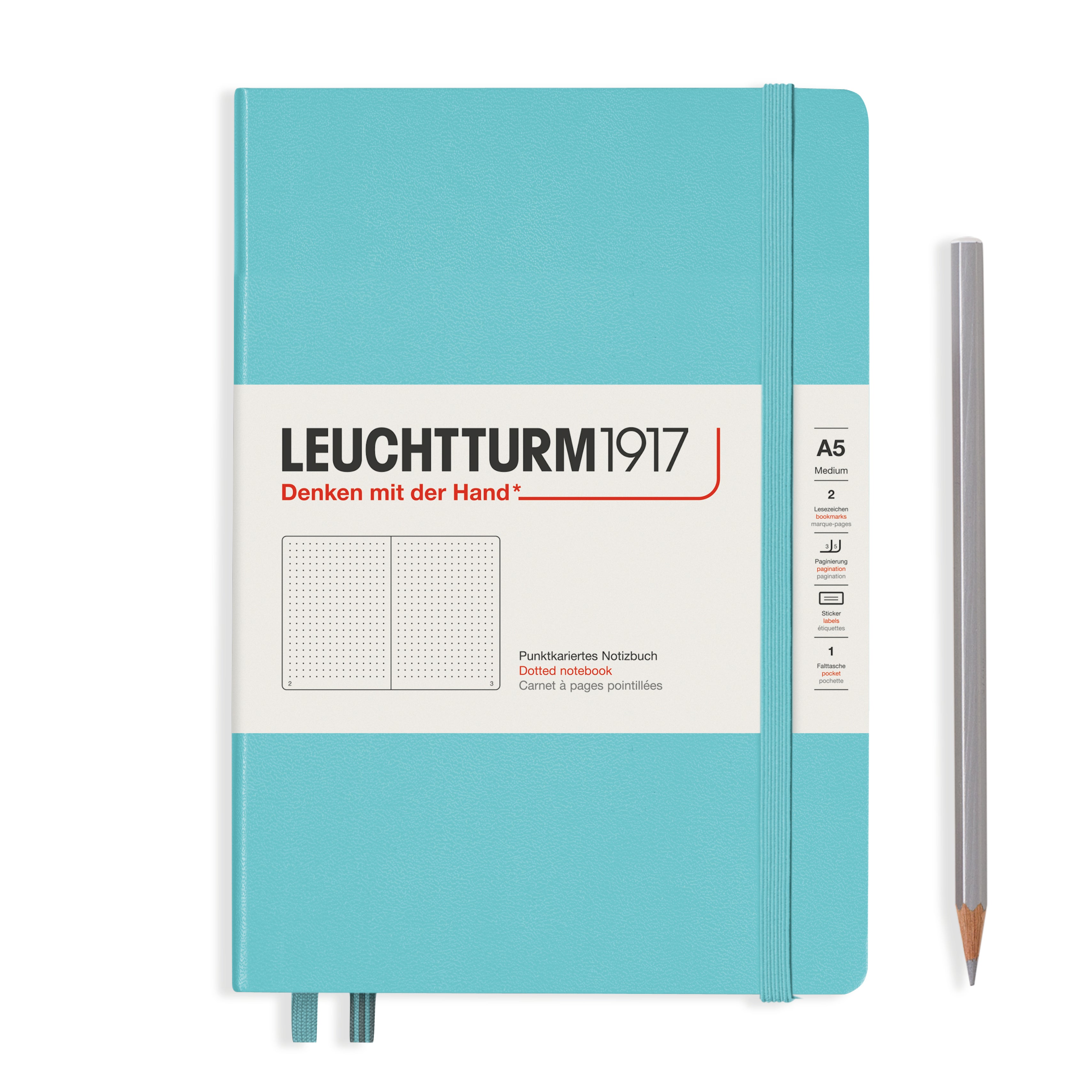 Leuchtturm medium gestippeld notitieboek (A5) hardcover