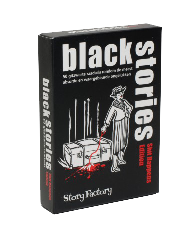 Black Stories Shit Happens Edition - 50 gitzwarte raadsels