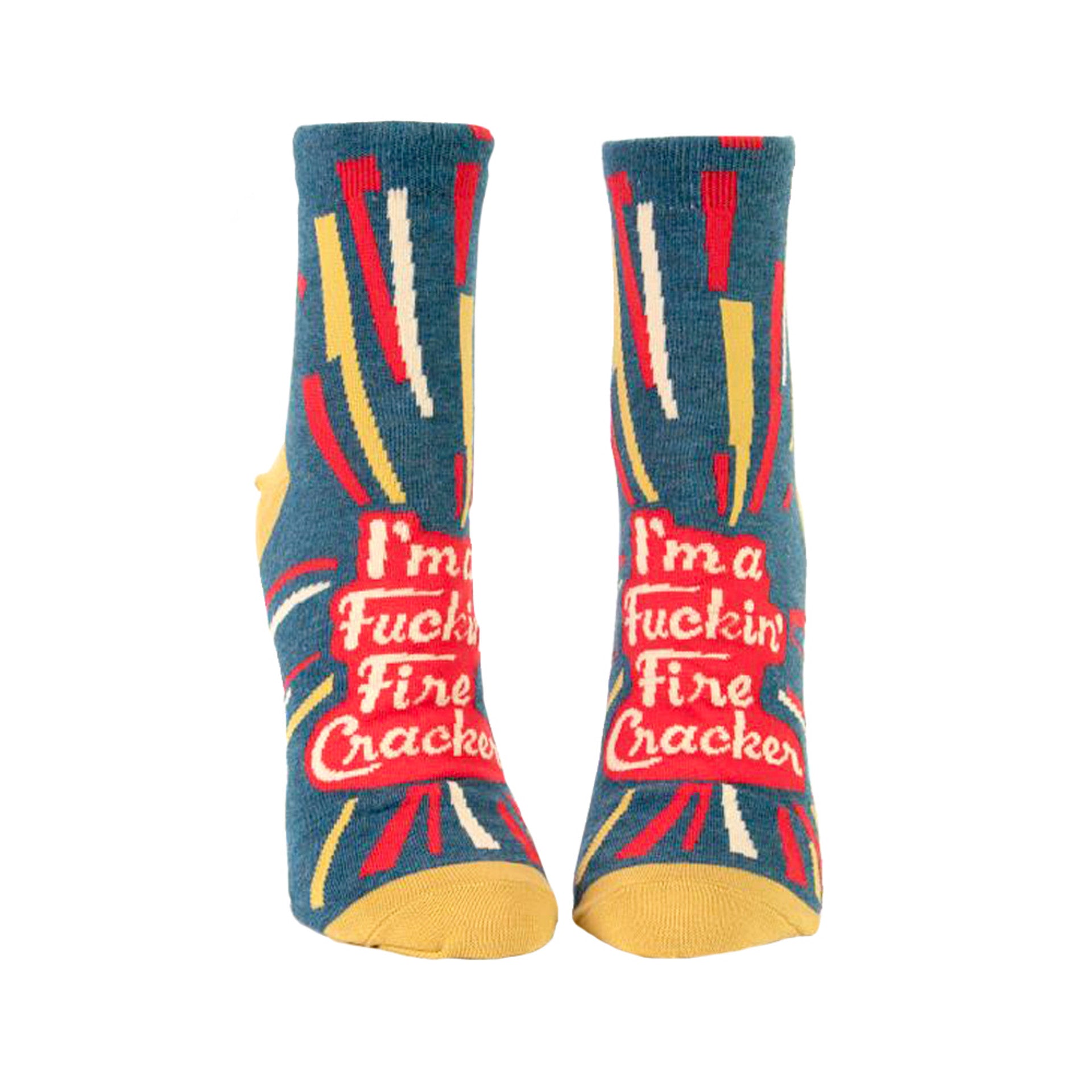 Socks Women Ankle:  I'm a Fucking Fire Cracker