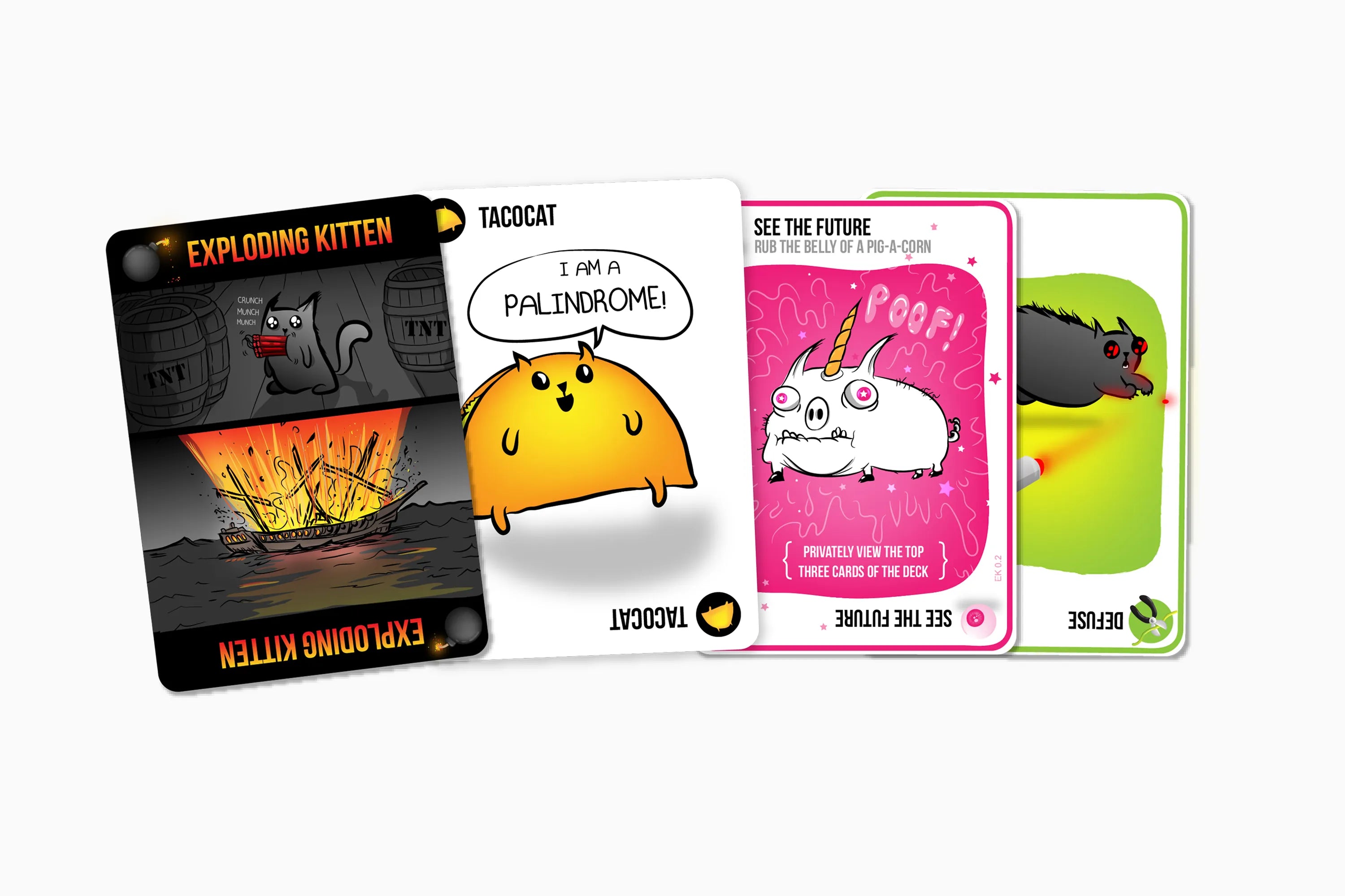 Exploding kittens (English)