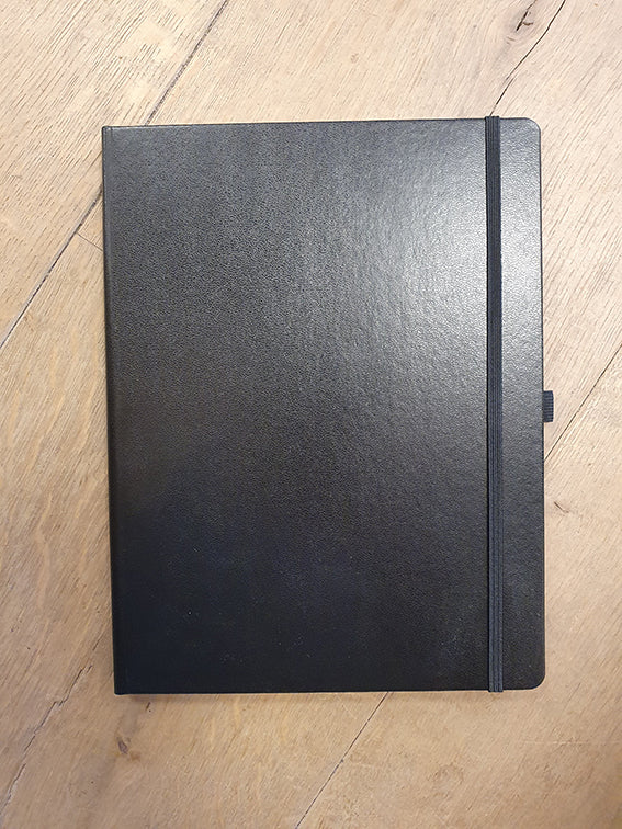 Hoogstins notebook hardcover A4 lined