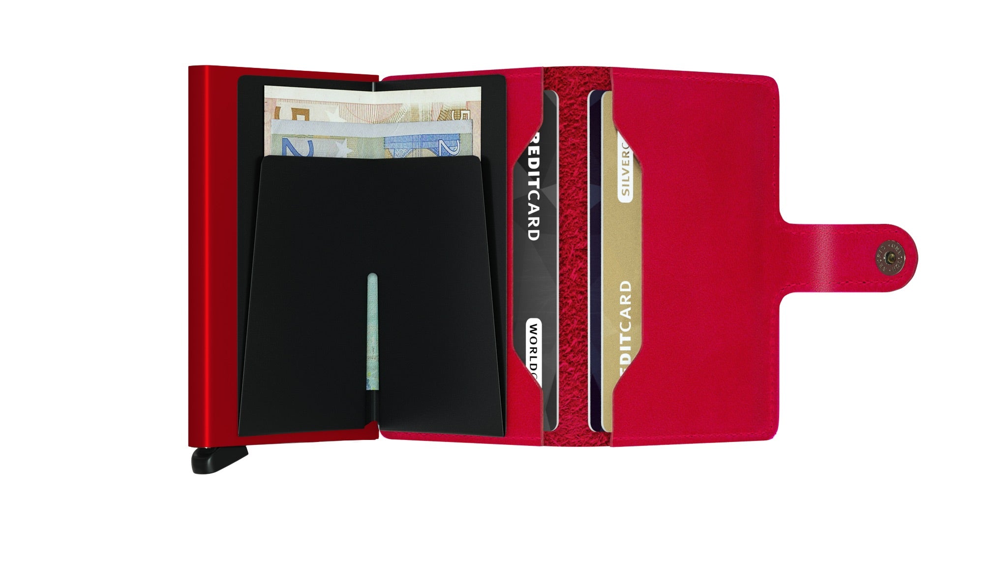 Secrid Miniwallet original rot-rot