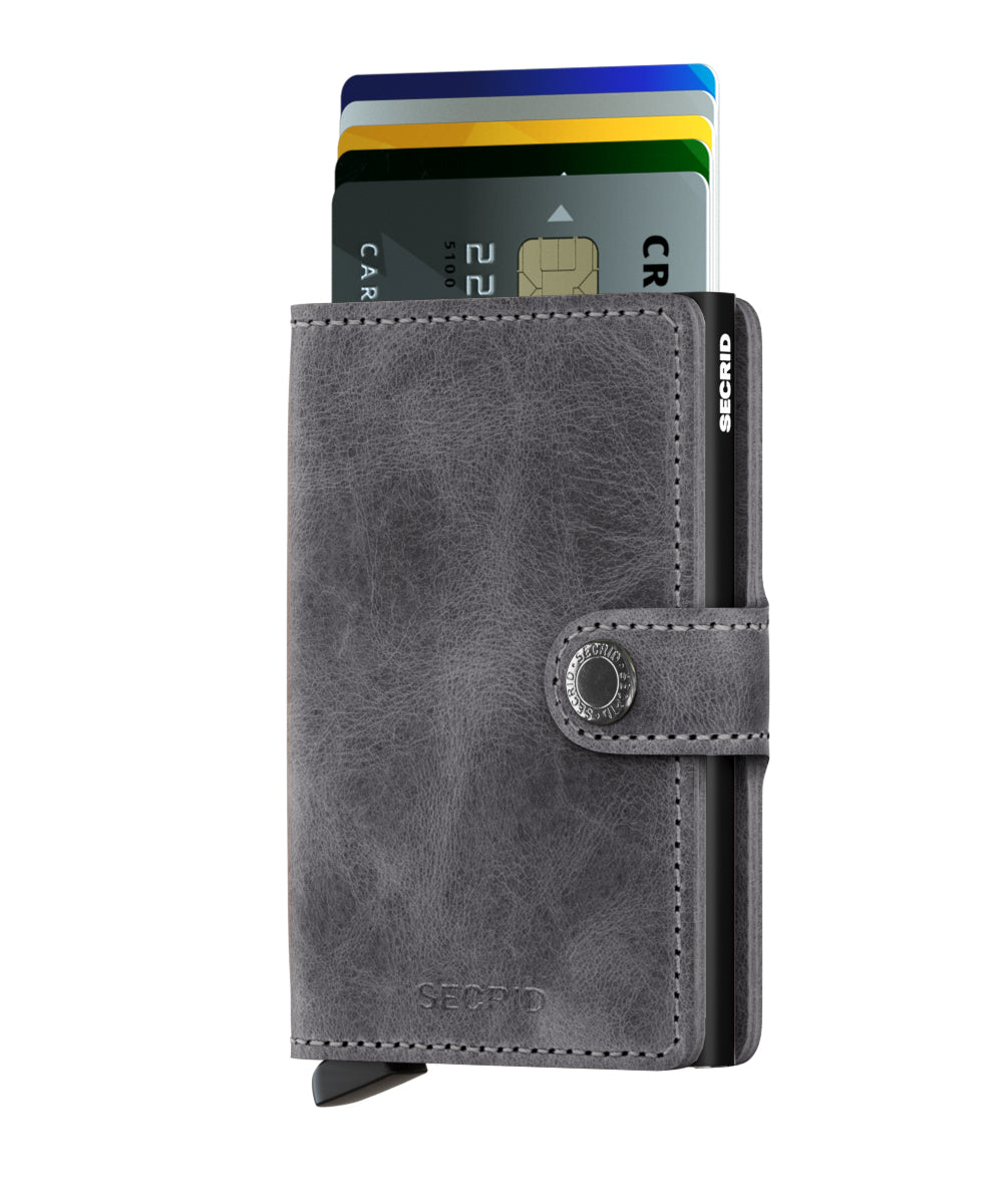 Secrid Miniwallet Vintage schwarz