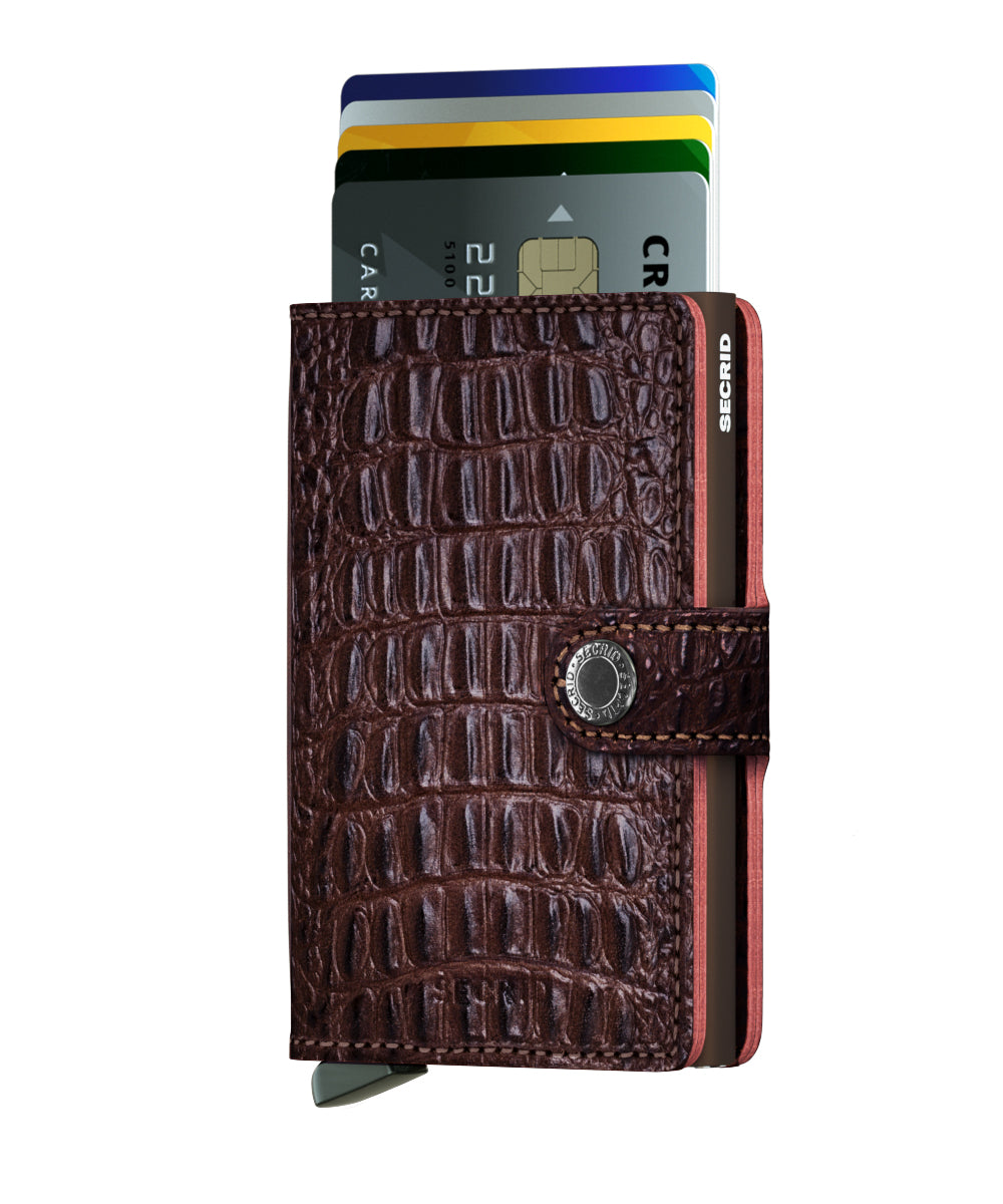 Secrid Miniwallet Nile braun
