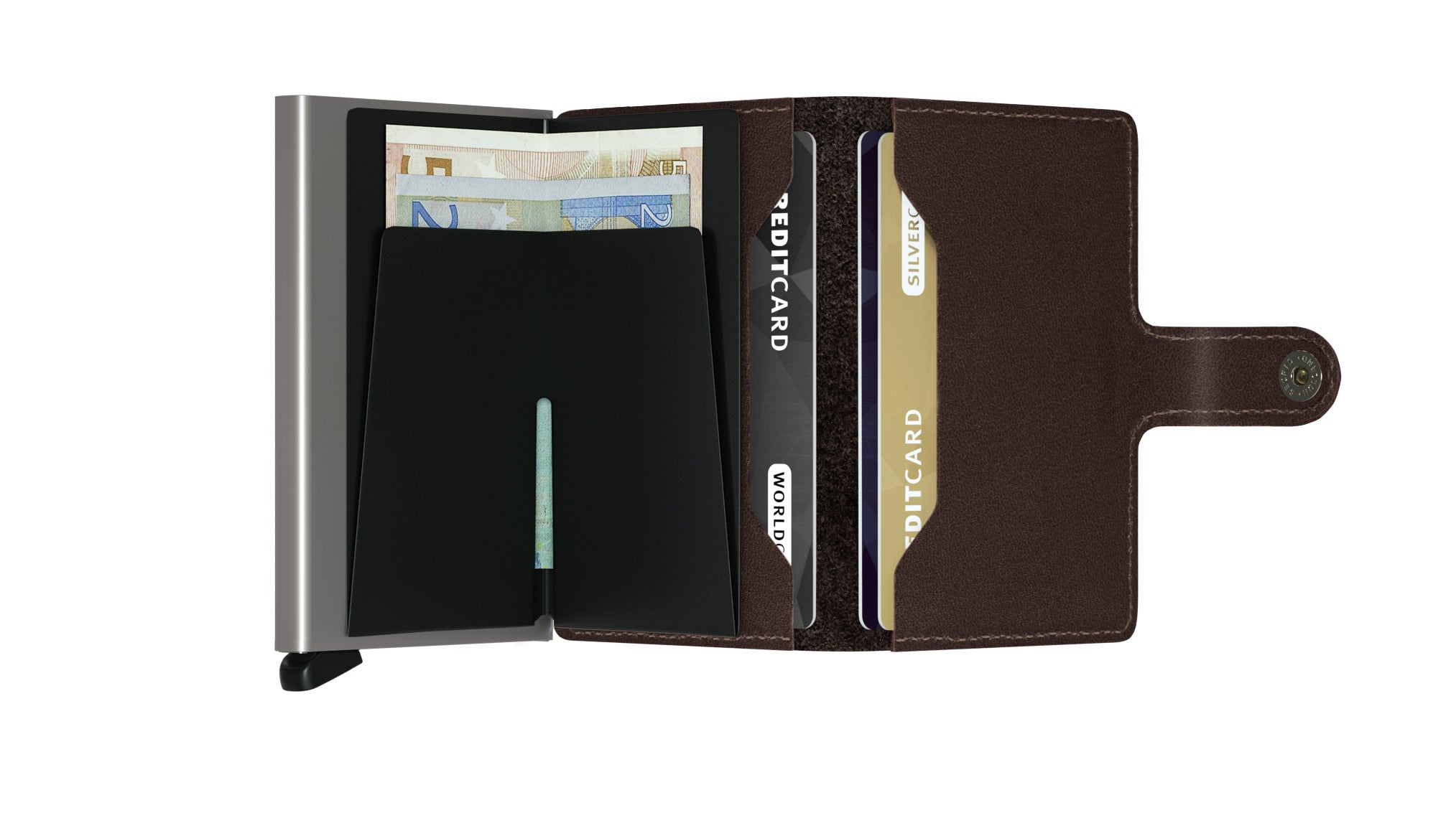 Secrid Miniwallet original dunkelbraun