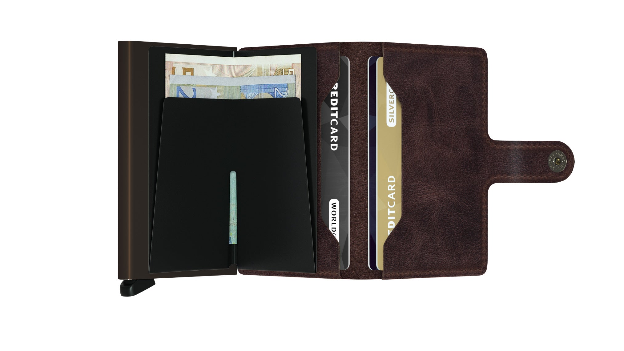 Secrid Miniwallet Vintage Schokolade