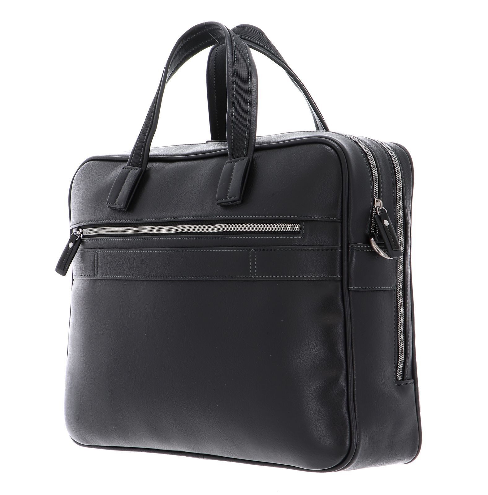 Picard Large 15"-15.6" Laptop Bag Two-Zip Leather-free