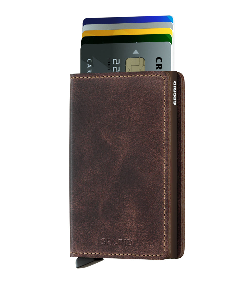 Secrid Slimwallet vintage chocolate