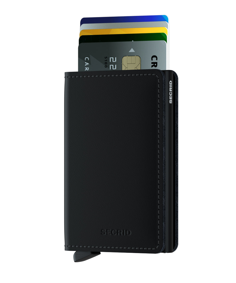 Secrid Slimwallet mat zwart