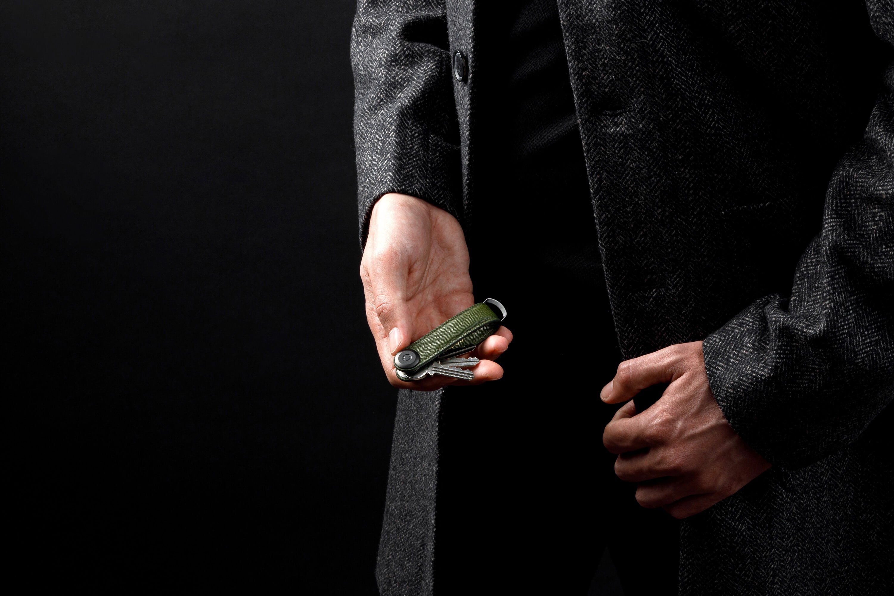 Orbit sleutelorganizer saffiano leer