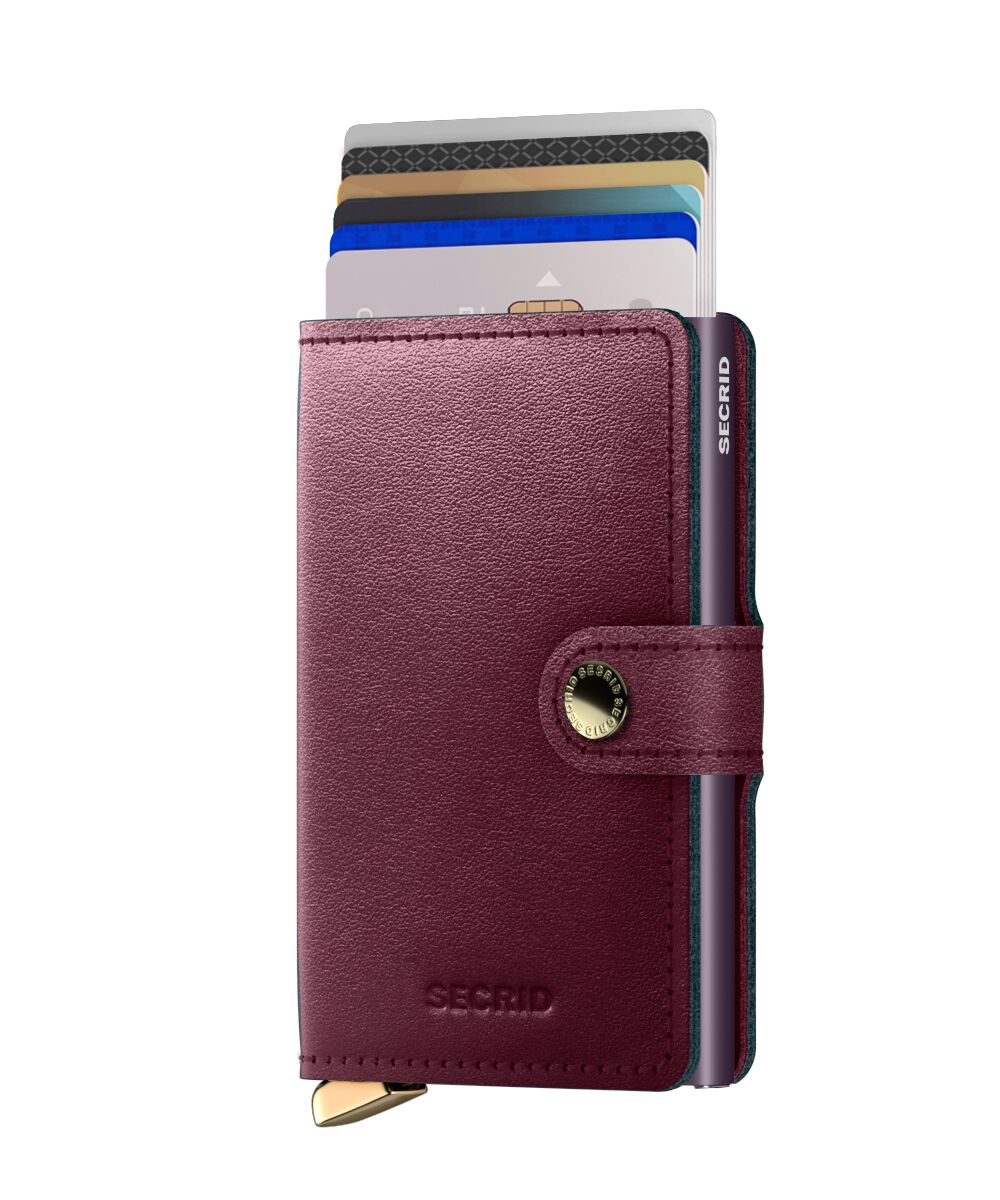 Secrid Miniwallet premium dusk Bordeaux