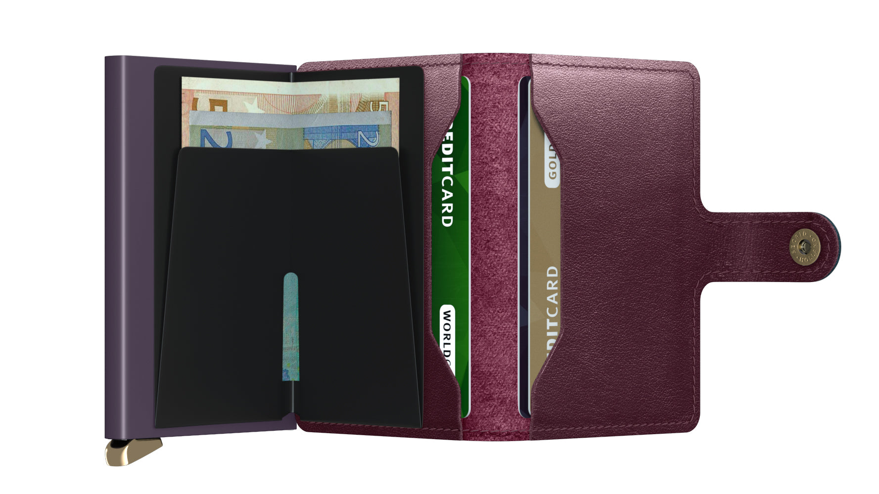 Secrid Miniwallet premium dusk Bordeaux