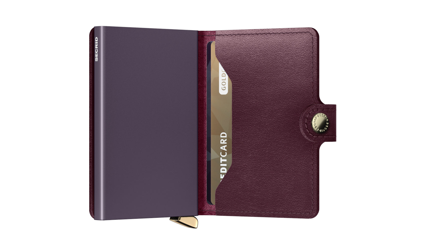 Secrid Miniwallet premium dusk Bordeaux