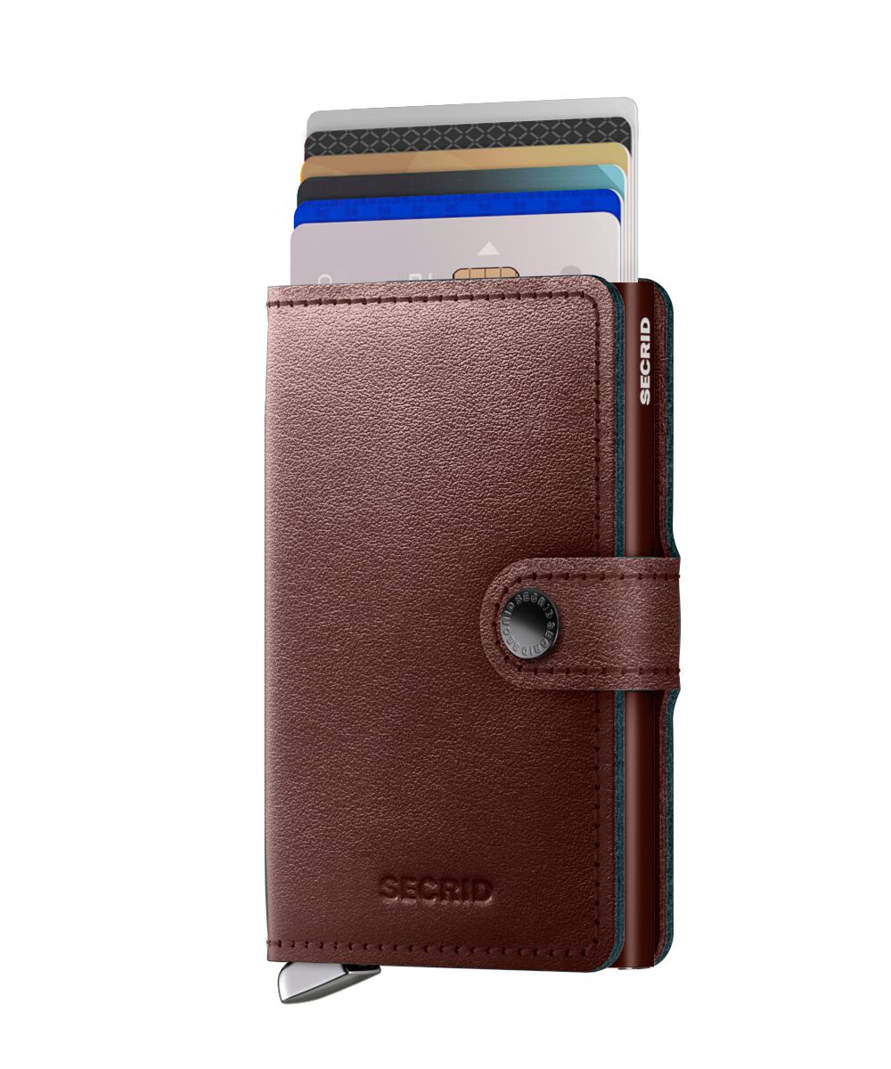 Secrid Miniwallet premium dusk Dark Brown