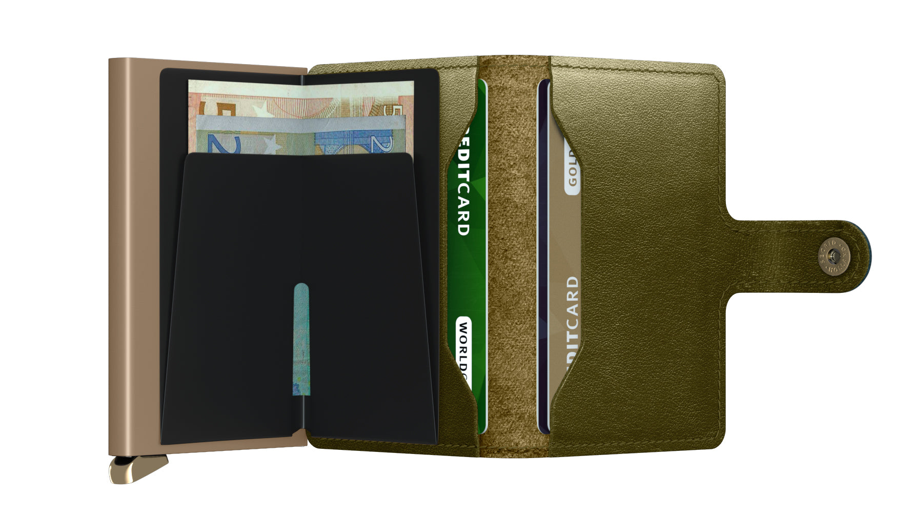 Secrid Miniwallet premium dusk Olive