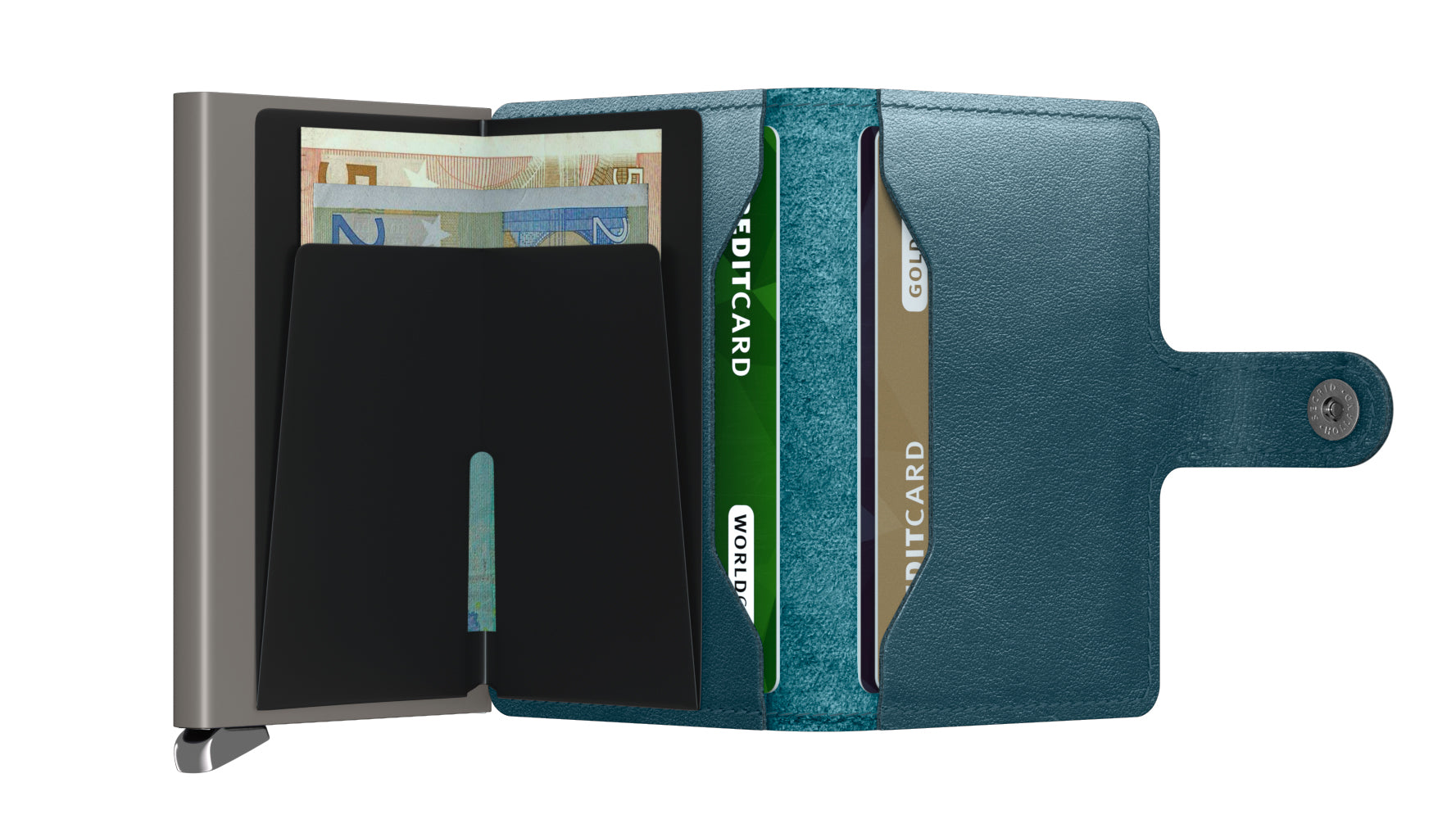 Secrid Miniwallet premium dusk Teal