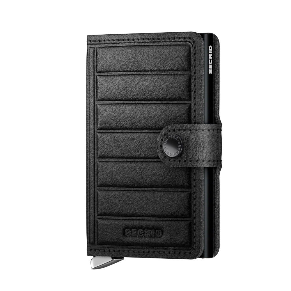 Secrid Miniwallet premium Emboss Lines black