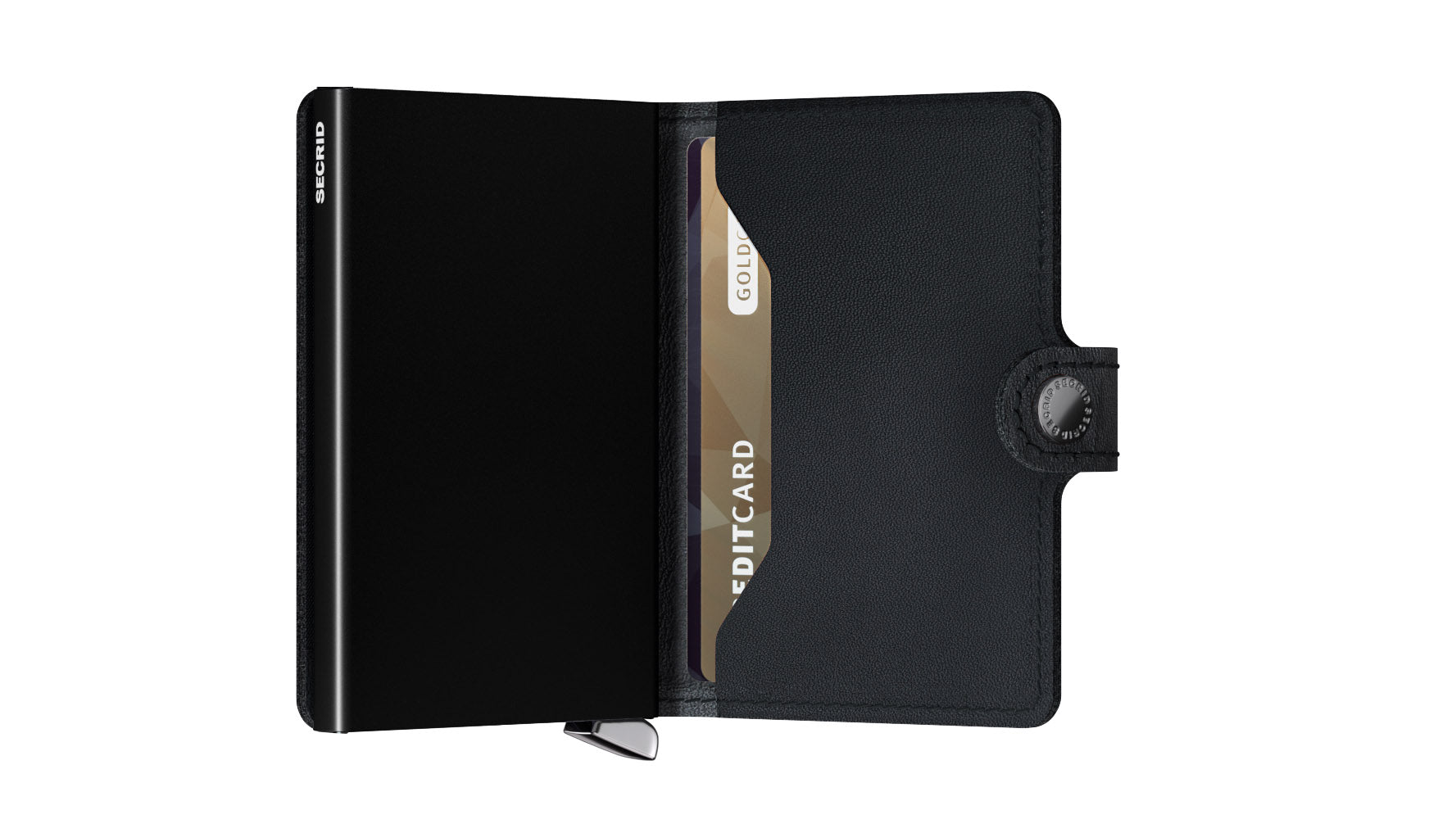 Secrid Miniwallet premium Emboss Lines black