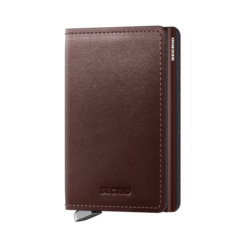 Secrid Slimwallet premium dusk dark brown