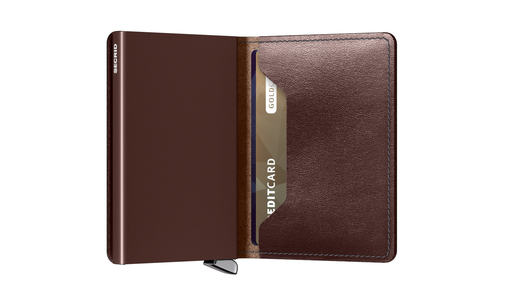 Secrid Slimwallet premium dusk dark brown
