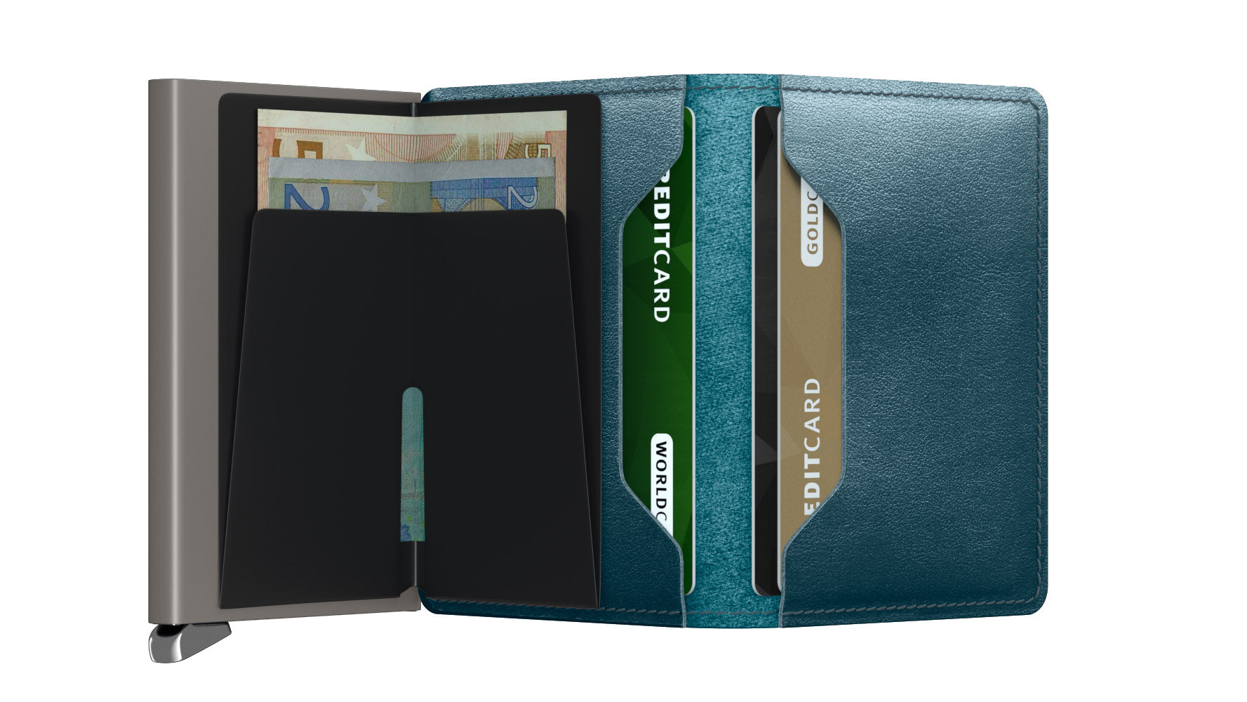 Secrid Slimwallet premium dusk teal