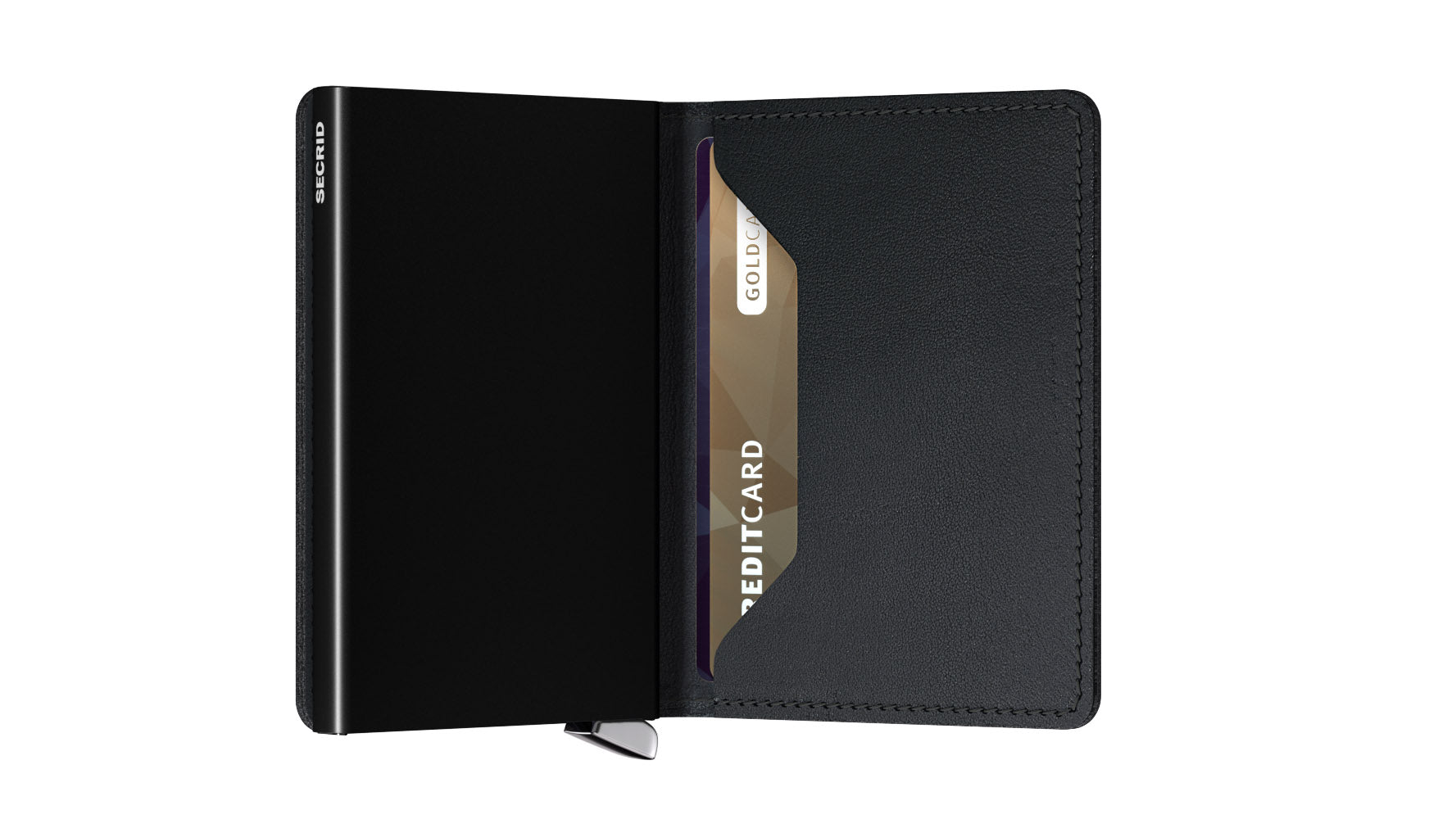 Secrid Slimwallet premium Emboss Lines black